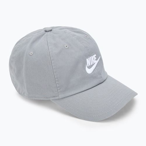 Basecap Nike Club Unstructured Futura Wash particle grey/white