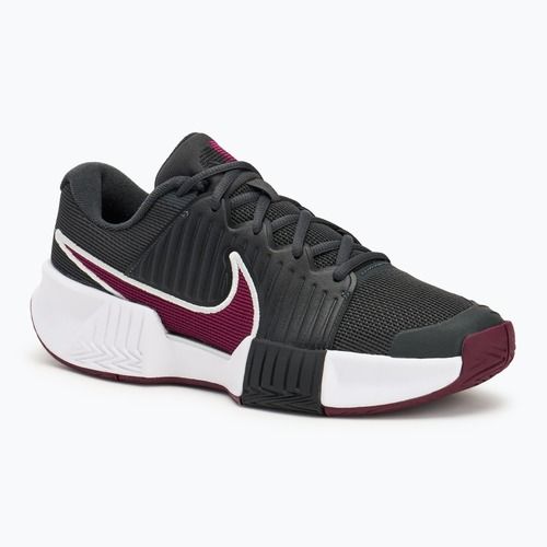 Tennisschuhe Herren Nike GP Challenge Pro dark smoke grey/ black/ photon dust/ sangria