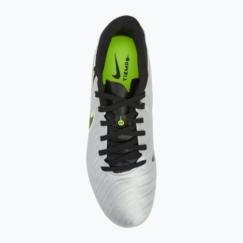 Fußballschuhe Herren Nike Tiempo Legend 10 Academy FG/MG metallic silver/volt/black