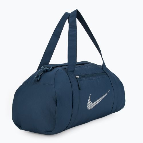 Trainings Tasche Damen Nike Gym Club 24 l armory navy/ armory navy/ metallic silver