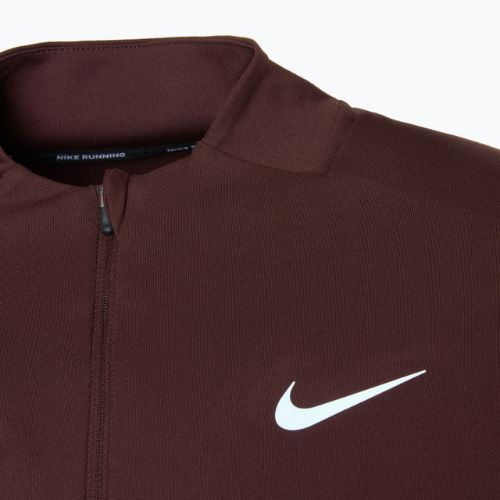 Lauf Longsleeve Herren Nike Dri-FIT Element 1/2-Zip burgundy crush