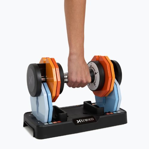 Verstellbare Hantelset XTREXO 2 x 10 kg multicolor