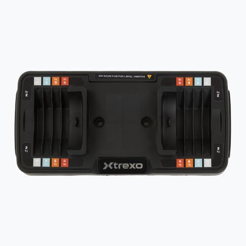Verstellbare Hantelset XTREXO 2 x 10 kg multicolor