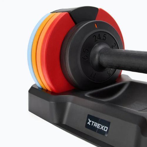 TREXO 25 kg verstellbare Kurzhantel multicolour