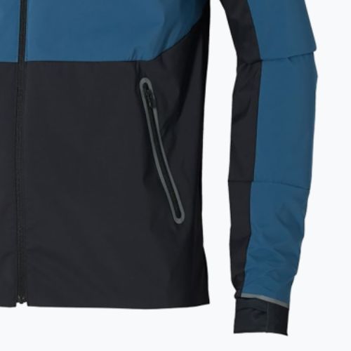 Laufjacke Herren Mizuno Premium Warm blue wing teal