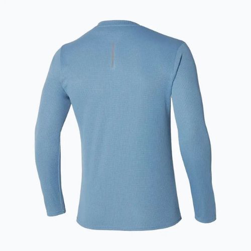 Lauf Longsleeve Herren Mizuno Dryaeroflow Half Zip parisian blue