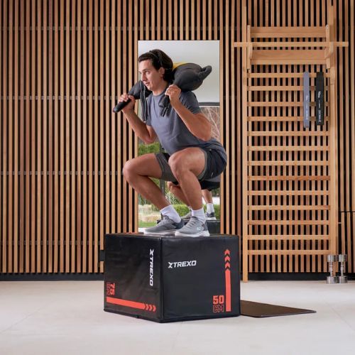 Bulgarischer Sack XTREXO 15 kg Schwarz