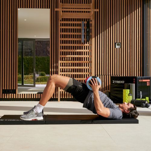 Gymnastikmatte XTREXO Schwarz