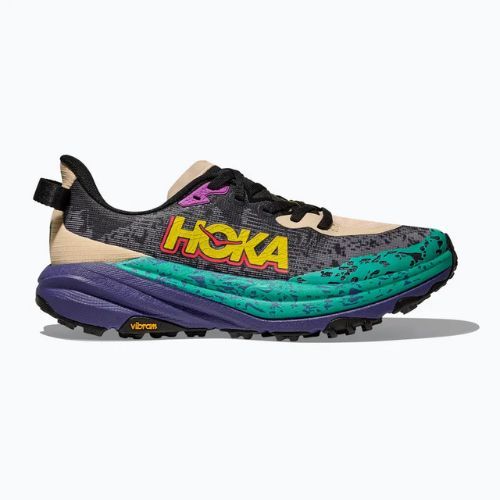 Laufschuhe Herren Damen HOKA Speedgoat 6 oatmeal/mountain iris
