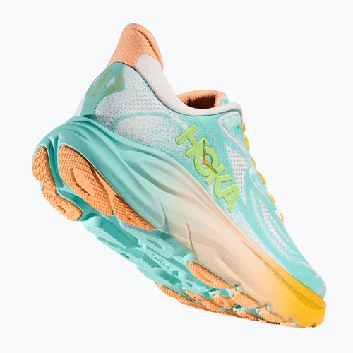 Damen Laufschuhe HOKA Clifton 10 blau spark/weiß