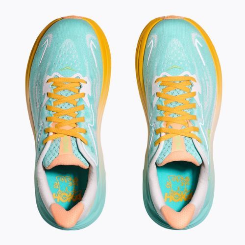 Damen Laufschuhe HOKA Clifton 10 blau spark/weiß