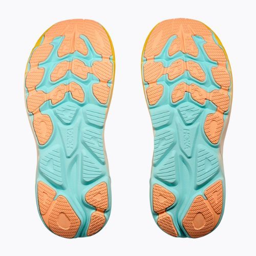 Damen Laufschuhe HOKA Clifton 10 blau spark/weiß