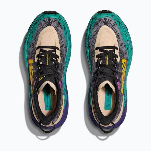 Laufschuhe Herren HOKA Speedgoat 6 oatmeal/mountain iris