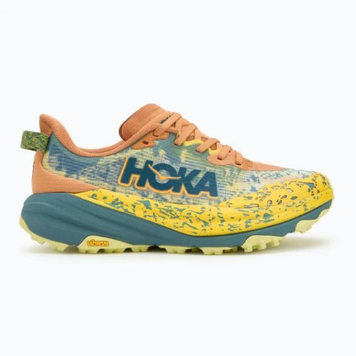 Laufschuhe Herren HOKA Speedgoat 6 tera cotta/mountain fog