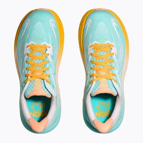 Herren Laufschuhe HOKA Clifton 10 blau spark/weiß