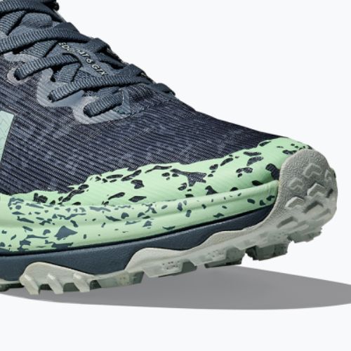 Laufschuhe Herren Damen HOKA Speedgoat 6 GTX thunder cloud/mint fluorite