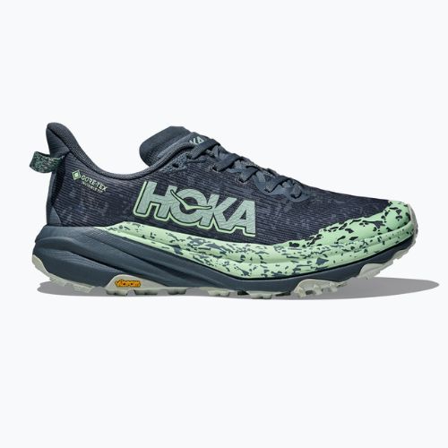 Laufschuhe Herren Damen HOKA Speedgoat 6 GTX thunder cloud/mint fluorite