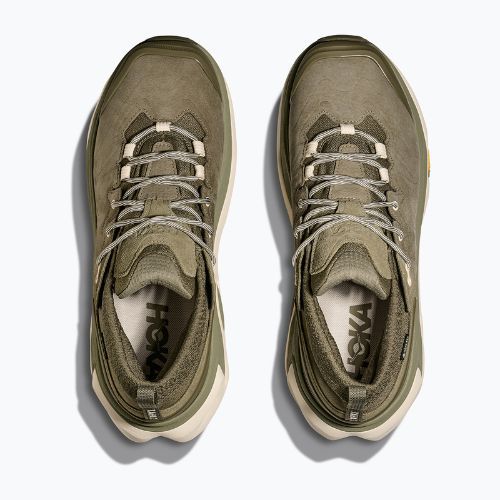 Wanderschuhe Herren HOKA Kaha 3 Low GTX eucalyptus/birch