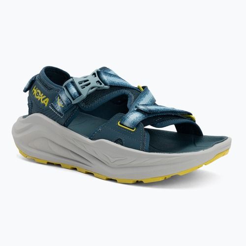 Sandalen Herren HOKA Infini Hike TC blue twilight/pea green