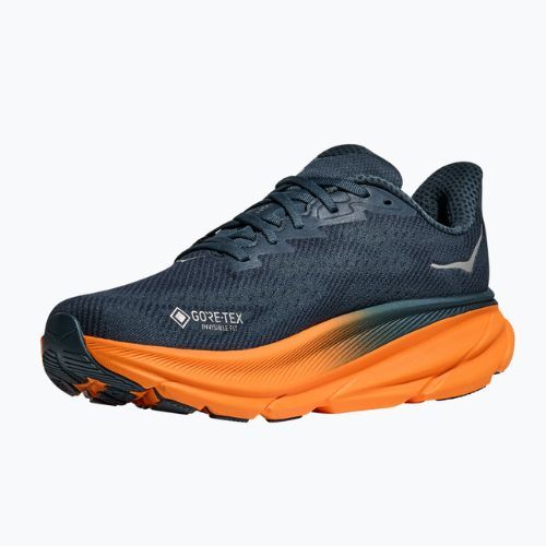 Laufschuhe Herren HOKA 9 GTX stormy skies/orange zest