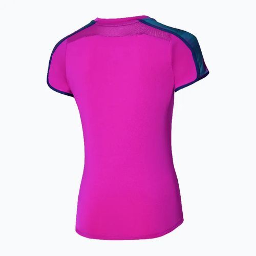 Shirt Damen Mizuno Frontier Tee W fuchsia purple