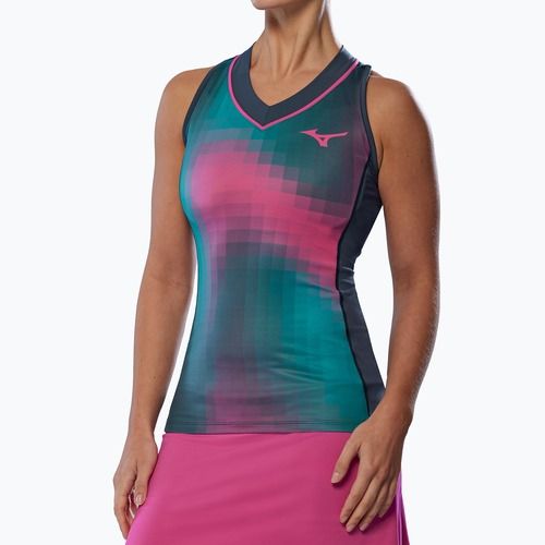 Shirt Damen Mizuno Frontier Tank W midnight navy