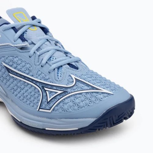 Tennisschuhe Damen Mizuno Wave Exceed Tour 6 CC bel air blue/ bellwether blue/ white