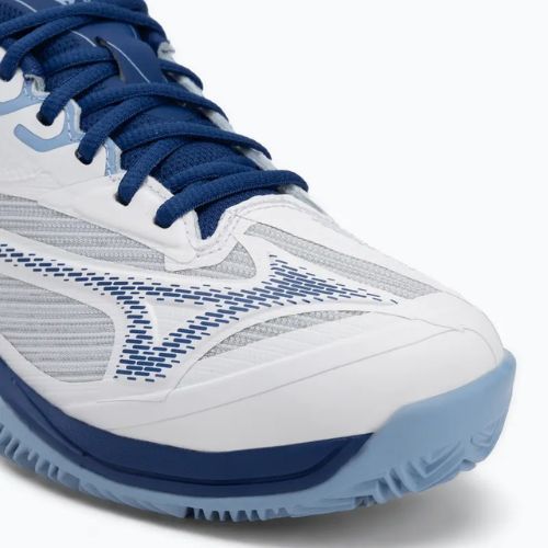 Tennisschuhe Damen Mizuno Wave Exceed Light 2 CC white/ bellwether blue/ bel air blue