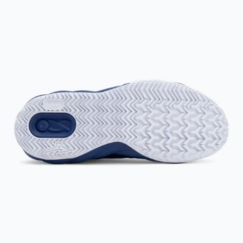 Tennisschuhe Herren Mizuno Wave Enforce Court CC bellwether blue/ white/ fjord blue