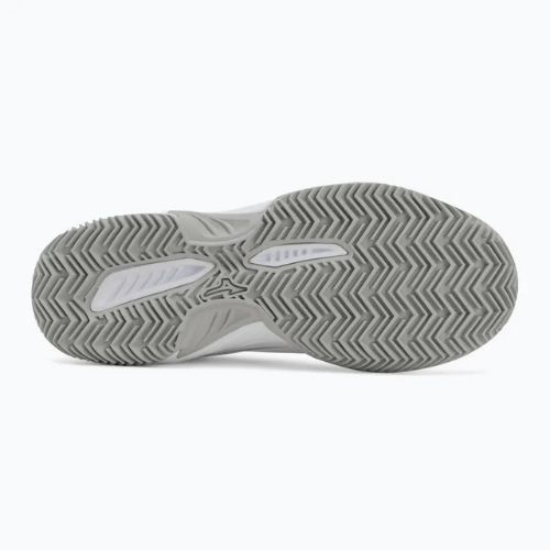 Tennisschuhe Damen Mizuno Break Shot 5 CC white/ ultimate gray/ harbor mist