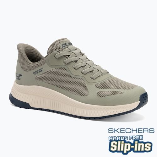 Herrenschuhe SKECHERS Bobs Squad 4 olive