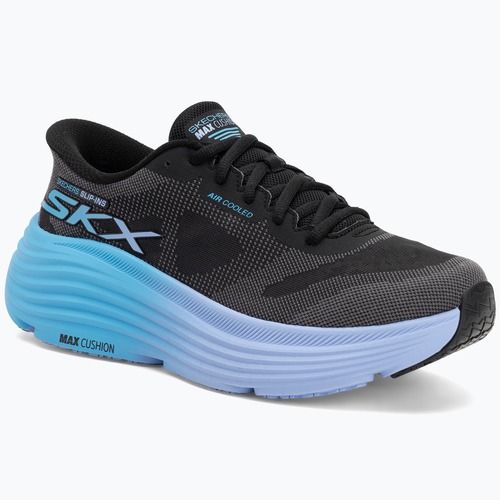 Laufschuhe Herren Damen SKECHERS Max Cushioning Endeavour Hallandale black