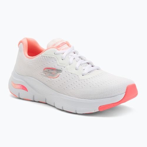 Schuhe Damen SKECHERS Arch Fit Infinity Cool white/pink