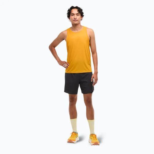 Lauf Tank Top Herren HOKA Airolite Run Tank varsity yellow