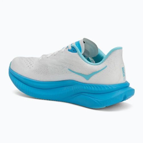 Laufschuhe Herren HOKA Mach 6 white/skyward blue