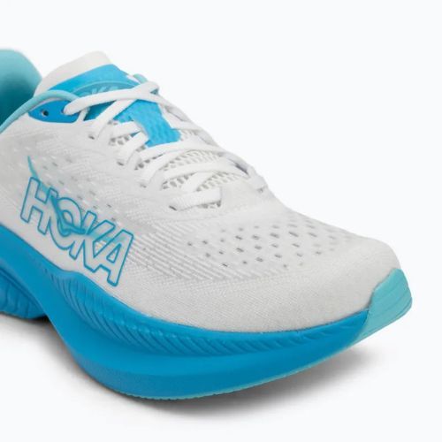 Laufschuhe Herren HOKA Mach 6 white/skyward blue