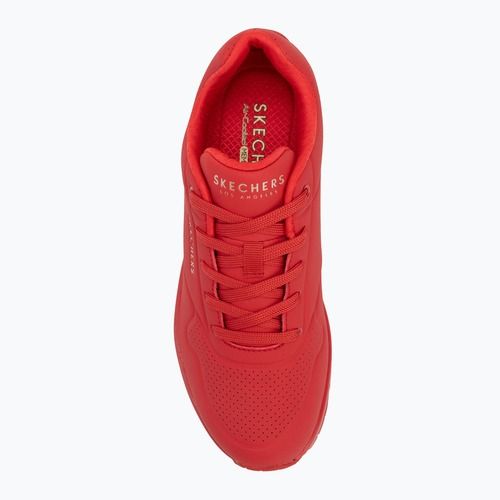 Schuhe Damen SKECHERS Uno Stand On Air red