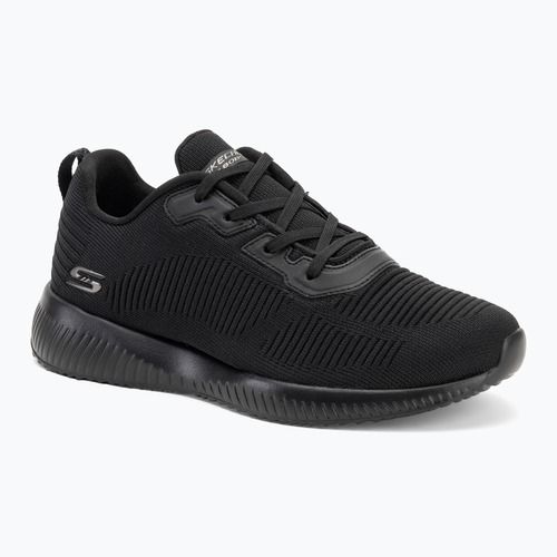 Schuhe Damen SKECHERS Bobs Sport Squad Tough Talk black