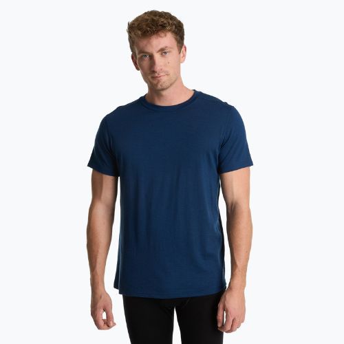 Funktionsshirt Herren WOOLCANO Merino 100% TEE0546 Dunkelblau