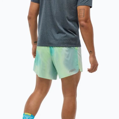 Laufshorts Herren HOKA Glide With Brief 5" tart apple mist