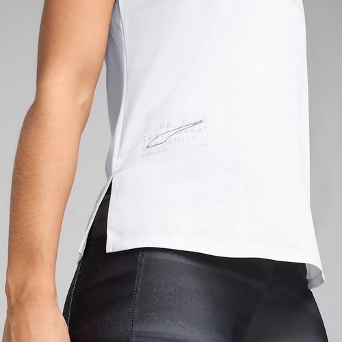 Laufshirt Damen PUMA Run Graphic Mesh Tee puma white