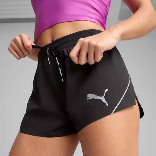 Laufshorts Damen PUMA Raceday Ultrawave 3" Split puma black