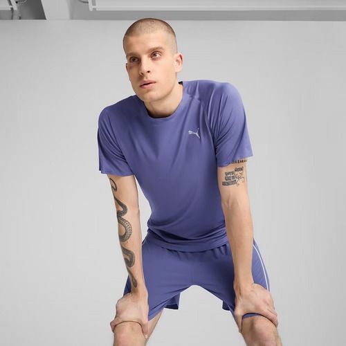 Laufshirt Herren PUMA Run Cloudspun Tee blue crystal