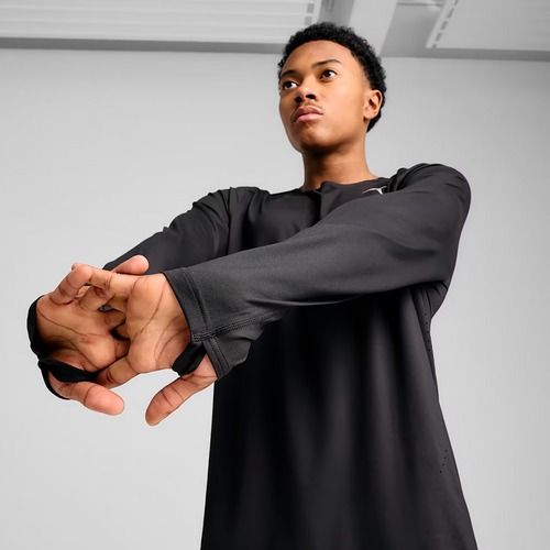 Lauf Longsleeve Herren PUMA Run Cloudpun puma black
