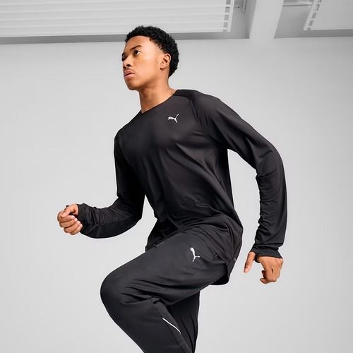 Lauf Longsleeve Herren PUMA Run Cloudpun puma black