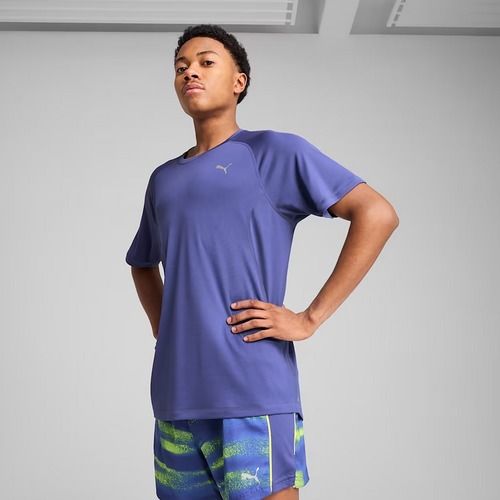 Laufshirt Herren PUMA Run Velocity Tee Poly blue crystal