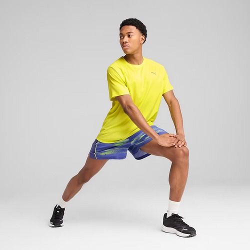 Laufshirt Herren PUMA Run Velocity Tee Poly lemon sherbert