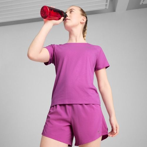 Laufshirt Damen PUMA Run Velocity Tee Tri-Blend wild berry