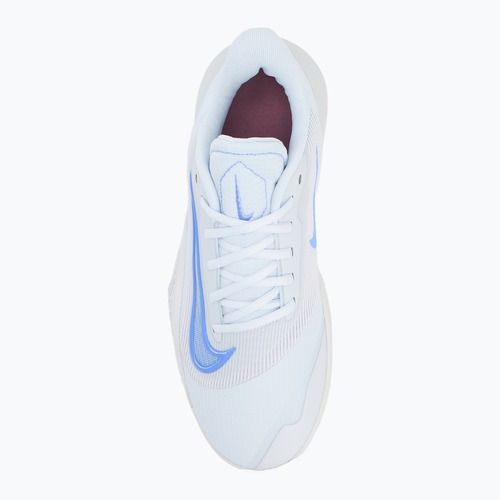 BasketballHerrenschuhe Nike Precision 7 football grey/pure platinum/plum dust/royal pulse