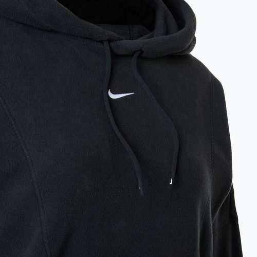 Nike One Therma-FIT Damen Sweatshirt schwarz/ weiß